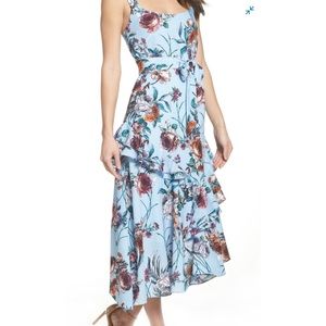 NWT Cooper St Botanical Asymmetric Sundress Size 6